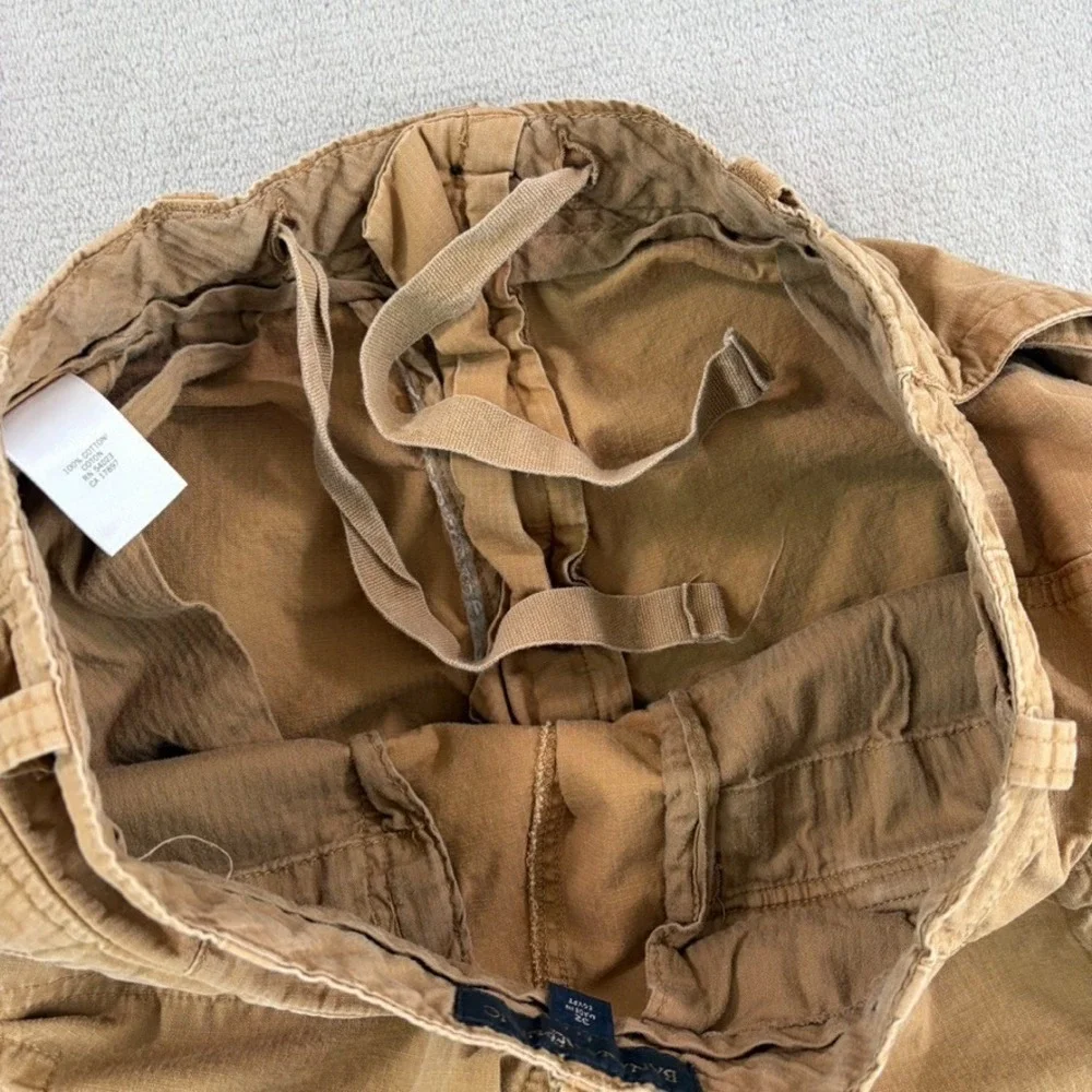 Banana Republic Cargo Shorts in Brown Ripstop Men 32x11 Safari Travel Hiking